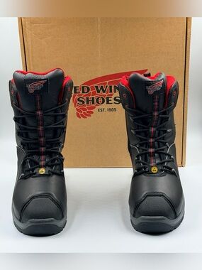 Red Wing Petroking 8 Inch 3206 Waterproof Safety Work Boots